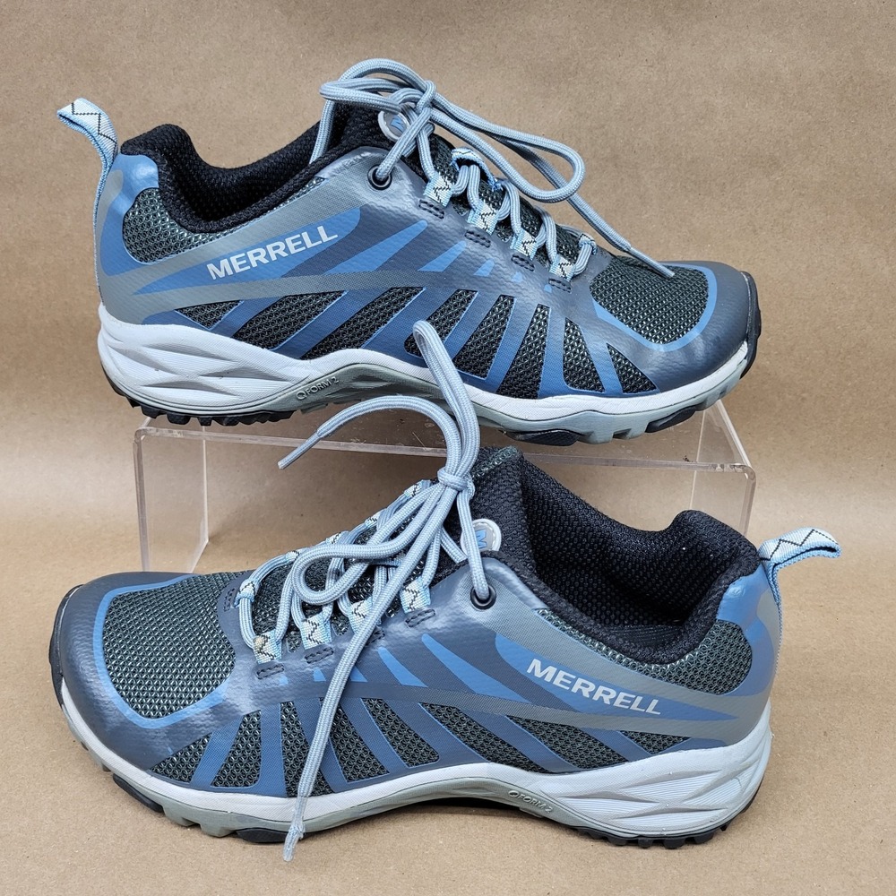 Merrell Womens (Sz 6) J599552 Siren Edge Q2 Waterproof Hiking blue